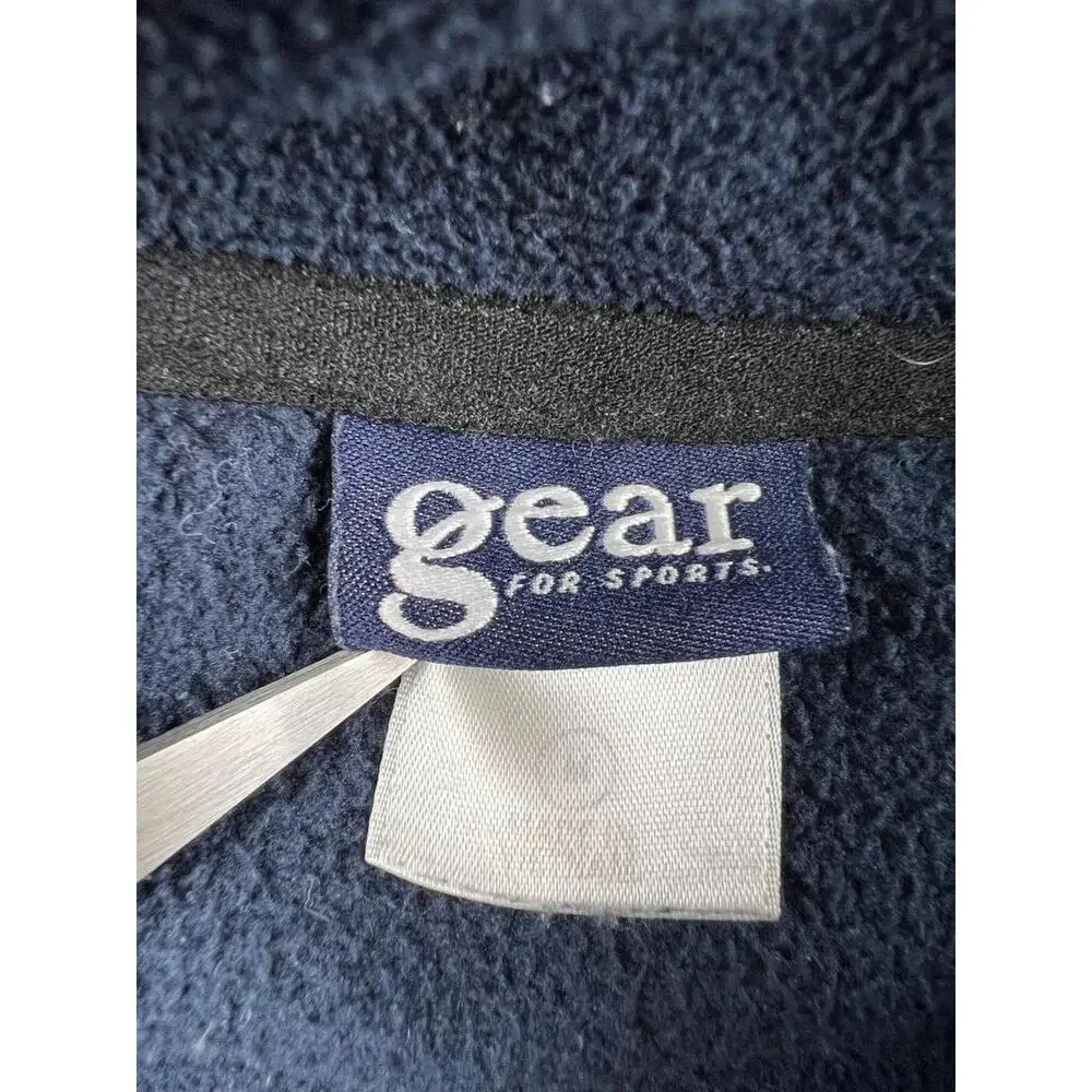 Gear for Sports Men's Navy and Black Full-Zip‎ Fleece Jacket Size Medium